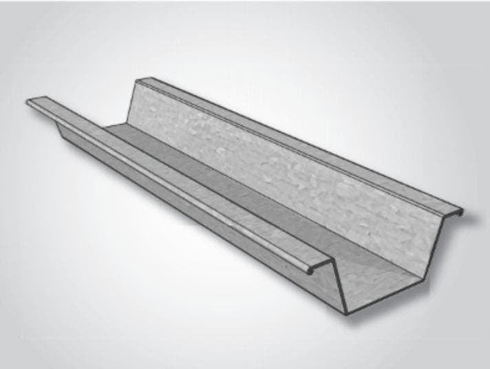 Gypsum board aluminium channels